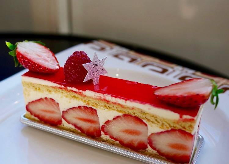 fraisier 草莓鲜奶油蛋糕 价格：530日元（含税）