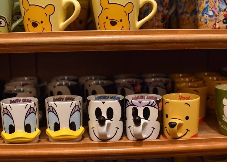 Classic Character Mugs (With Nose!)