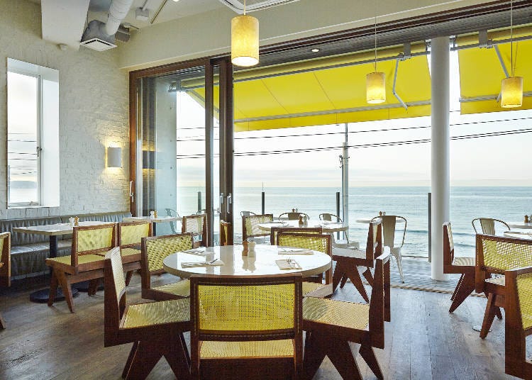 Renovated in 2015, all seats have an ocean view (c) Petrina Tinslay