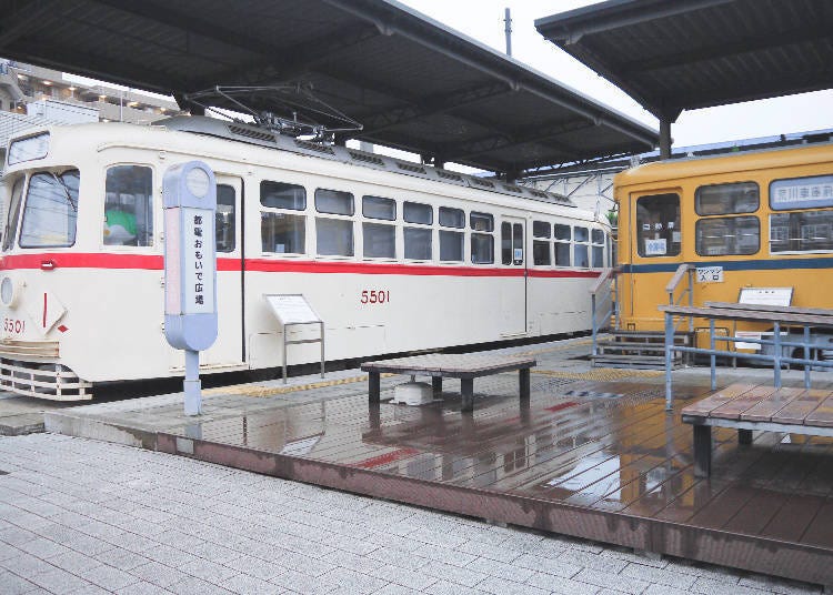 (Arakawa-shakomae Station) Exploring the Toden Memorial Square