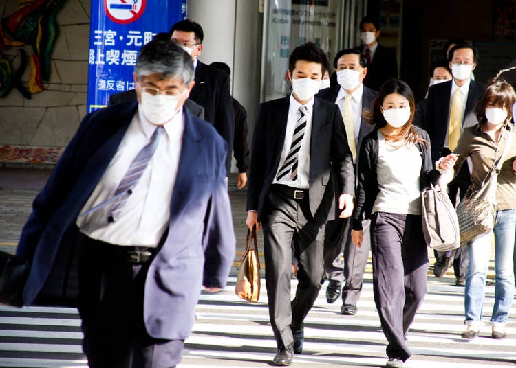 4. People wear masks—a lot!