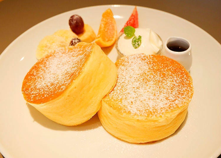 Ricotta Hotcakes, 1,350 yen (tax included)