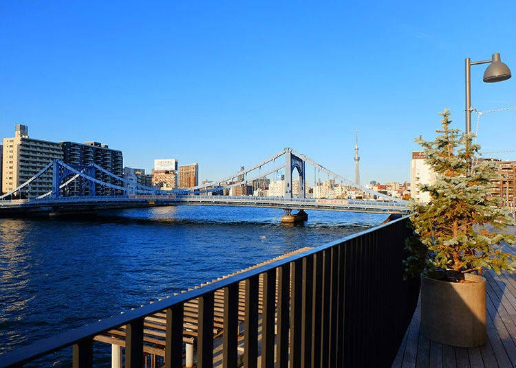 Cool Breezes and a Panoramic River View: KAWA TERRACE