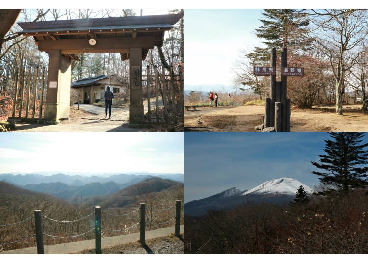 Usui Pass Observation Platform - Gaze upon majestic Mt. Yatsugatake and Mt. Asama