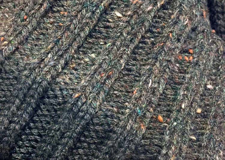 ▲No-Itch Knit Hat/おでこのチクチクを抑えたワッチ 1,990yen, 2,990yen (for Reclaimed Wool Hat)