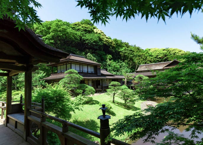 1. 日本の伝統的な庭園である三渓園を訪れてください！