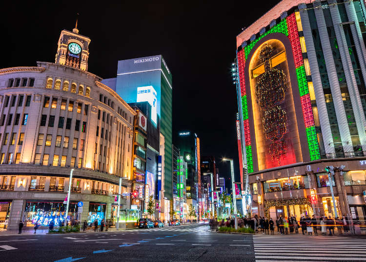 도쿄에서 쇼핑을 위한 지역별 쇼핑몰 Best10