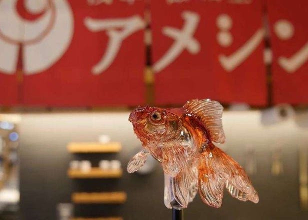 [MOVIE] 도쿄여행중 아사쿠사 설탕공예 아메신(amezaiku)의 놀라운 작품을 만나보자!