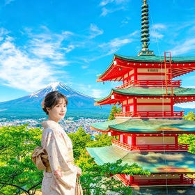 (From Tokyo) One-Day Guided Tour of Mount Fuji, Pagoda, and Oshino Hakkai from Tokyo