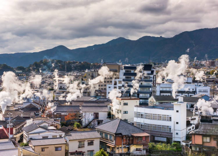 The literally steaming city of Beppu
