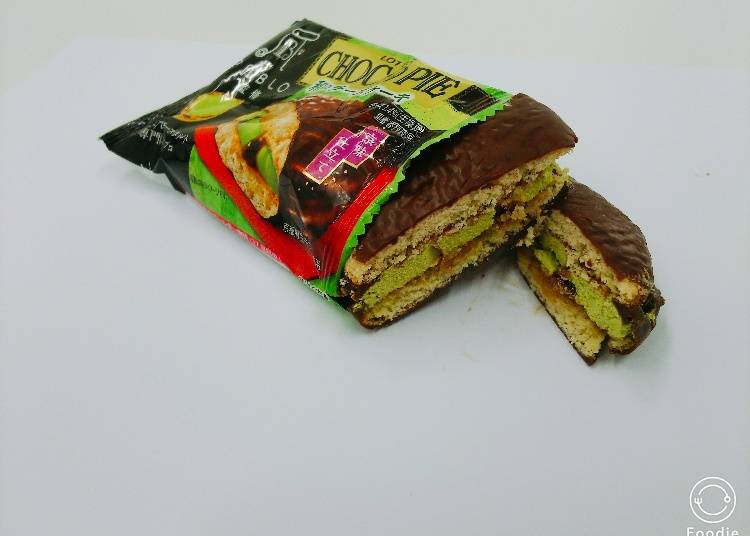 ▲Lotte Chocopie “Wa” Cheesecakeチョコパイ／PABLO監修 和のチーズケーキ 京味仕立て＞ 88 yen