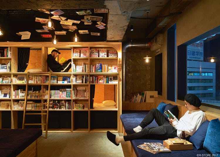 【春オープン】BOOK AND BED TOKYO 新宿店 ～本棚の中で眠る喜び～
