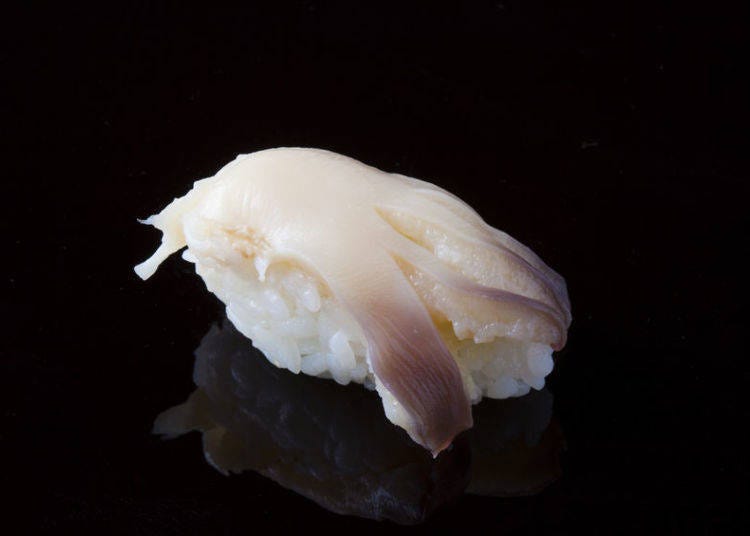 25. Hokkigai (surf clam)
