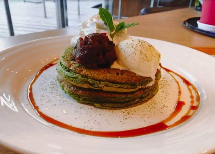 ▲ Matcha Pancakes, 1,058 yen (tax included)