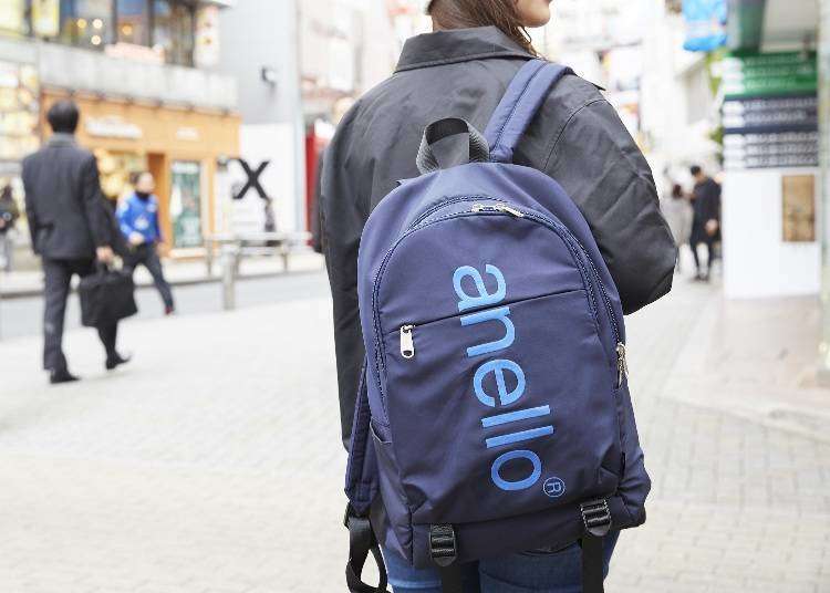 Unisex Canvas School Borsa Giappone Anello Originale Backpack Rucksack 