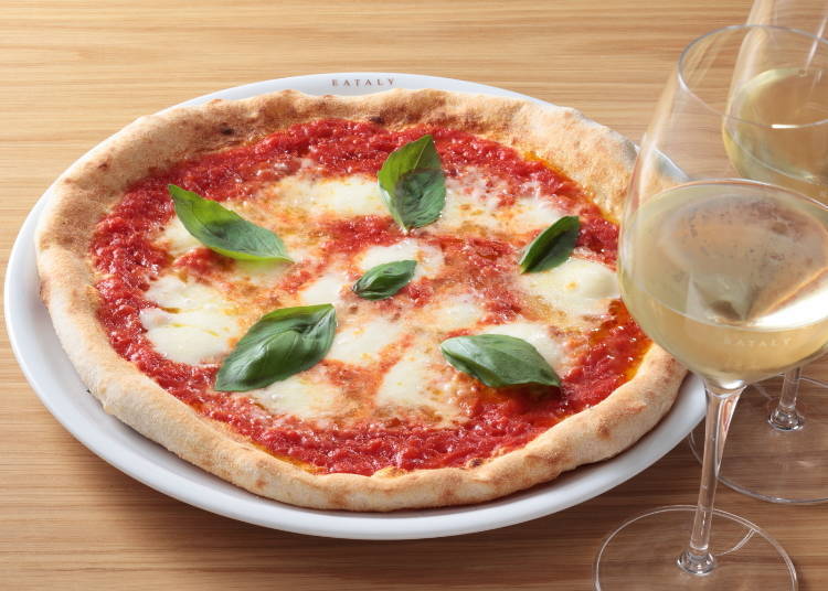 Recommended Dishes #2 - Margherita Pizza (1,814 JPY)