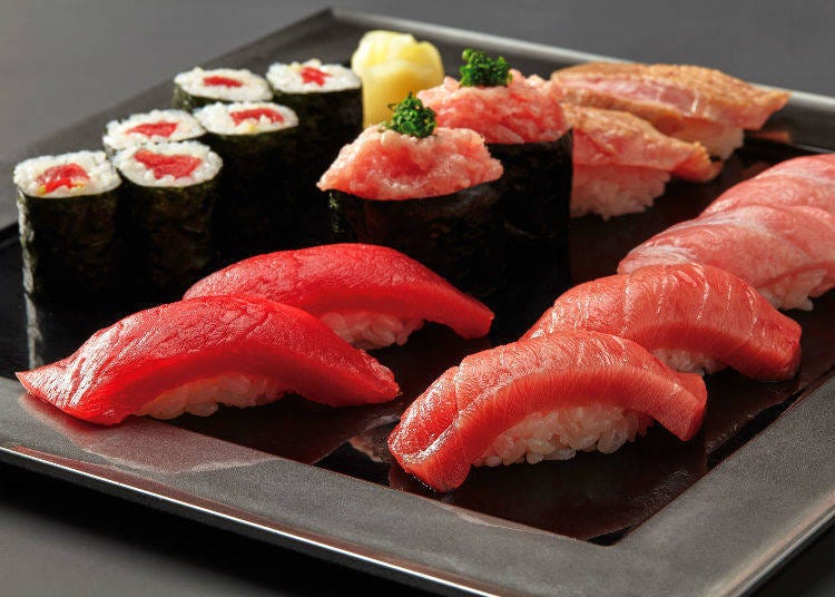Recommended Dishes #5 - Quality Natural Bluefin Tuna Set (3,780 JPY)