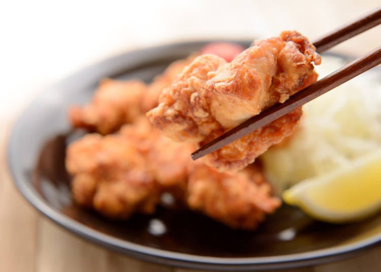 Karaage is a Japanese style fried chicken.