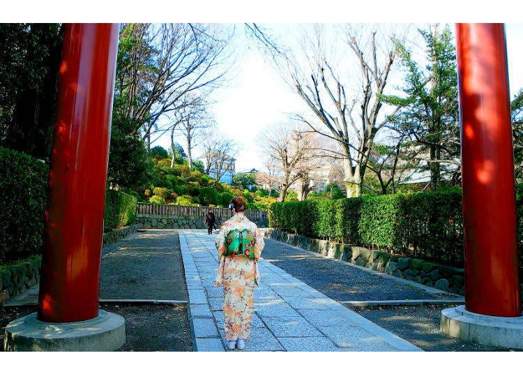 Passing the Torii: Bow Once and Taking the First Step with Your Left Foot