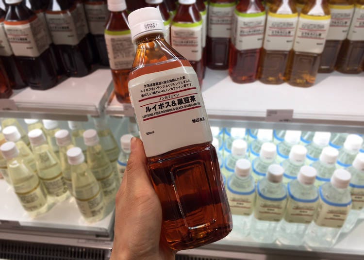 ▲Caffine-Free Rooibos & Black Soybean Tea/ノンカフェイン ルイボス&黒豆茶 500ml(100 yen)