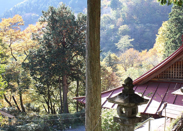 Taiyoji, a temple sitting at 800 meters high in the middle of the mountains