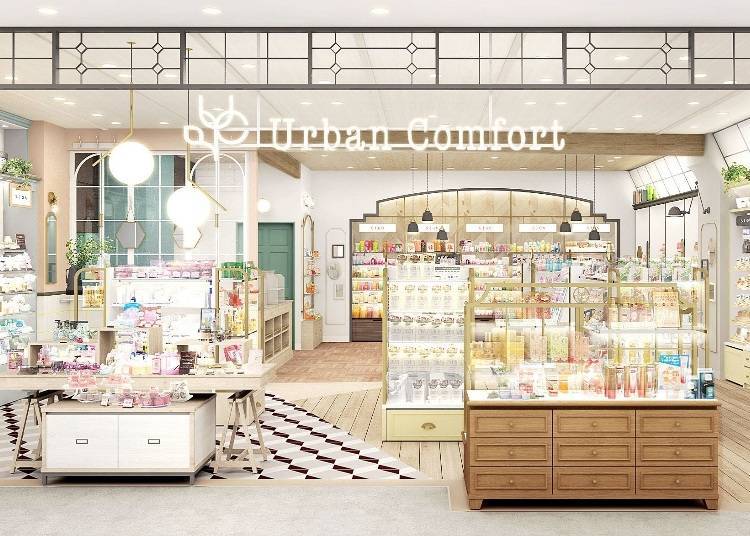 5. Urban Comfort Ueno Store: Beauty Products for the Busy Office Lady!