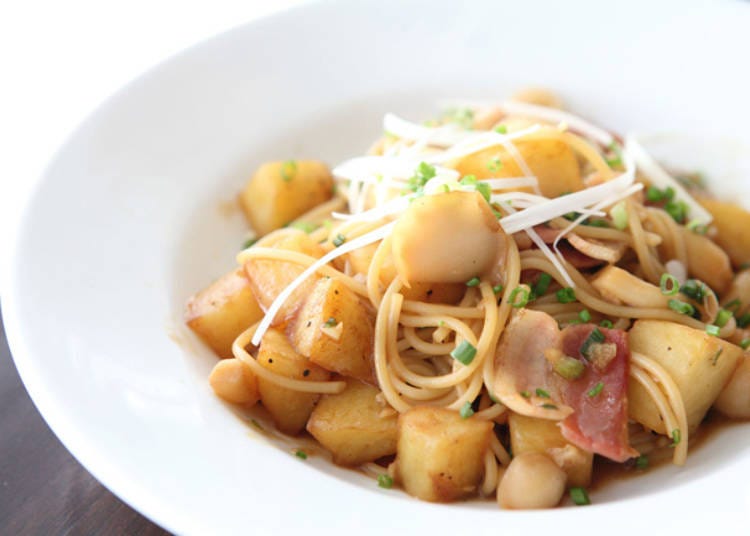 Japanese Pasta Dish Using Miso