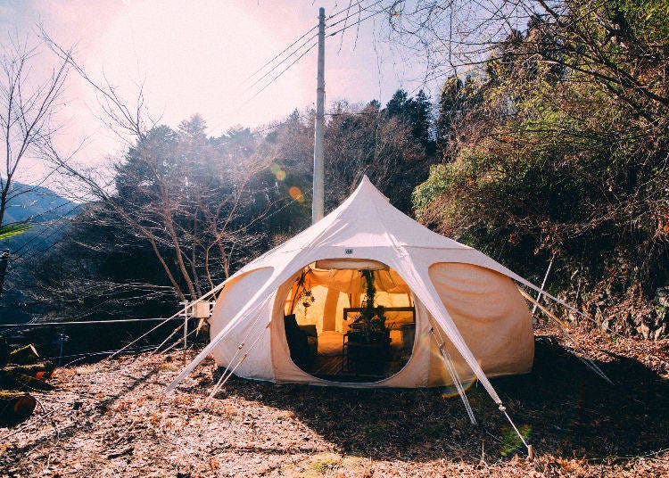 Circus Outdoor: Glamping in Japan’s Lush Nature! (Open from March 2018)