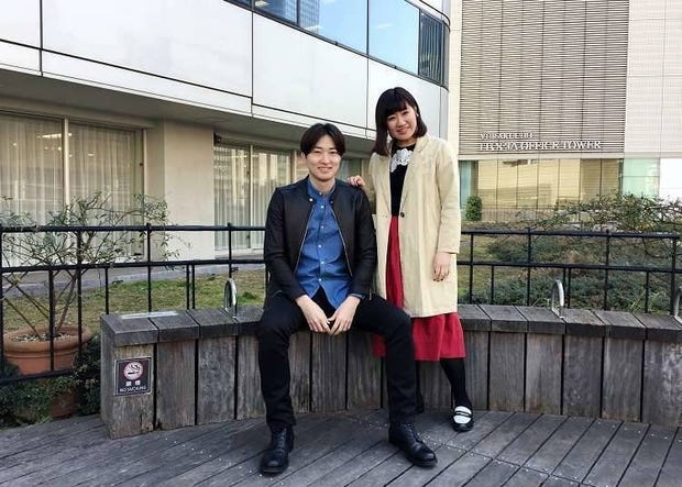 sachin and babi light blue dress Manga Time! What Kind of Clothes Should You Wear in Tokyo's Winter?  (Dec-Feb) main image 1
