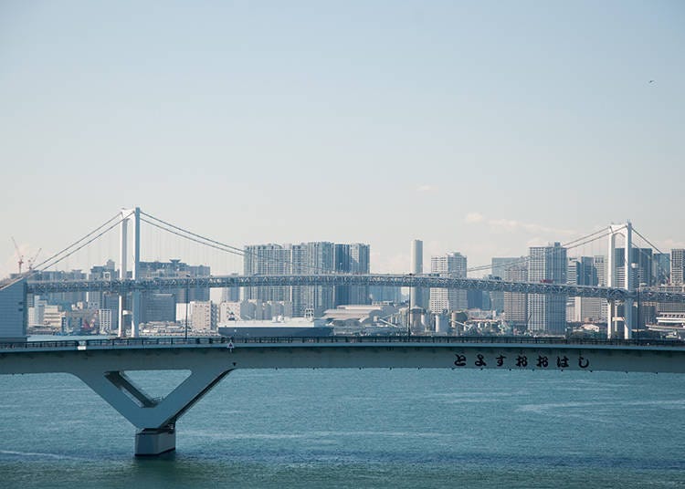 豐洲大橋將於2020年東京奧運時，成為選手村及各個會場的重要動線樞紐。