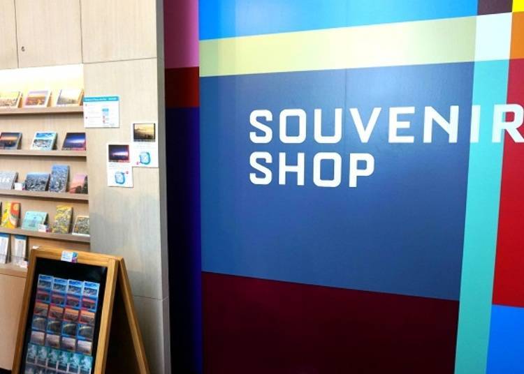 기념품 숍도 있다! Tokyo City View Souvenir Shop