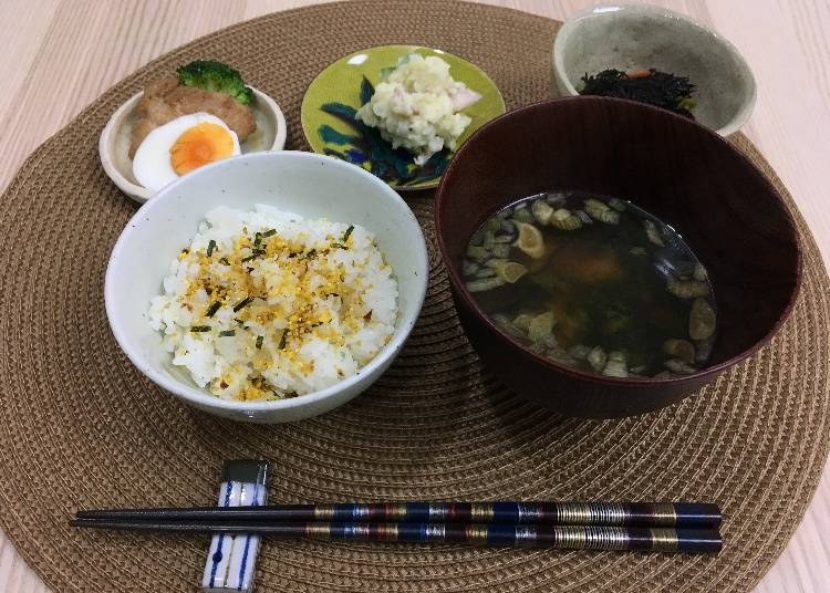 classic furikake meal set