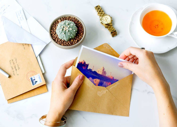 1. Japanese Postcards: Immortalize your journey!