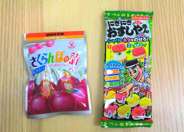 Daiso dagashi (2 for 100 yen)