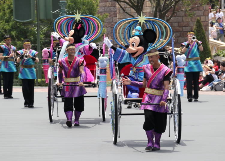 TDL: "Tanabata Greetings" Hikoboshi and Orihime Parade!