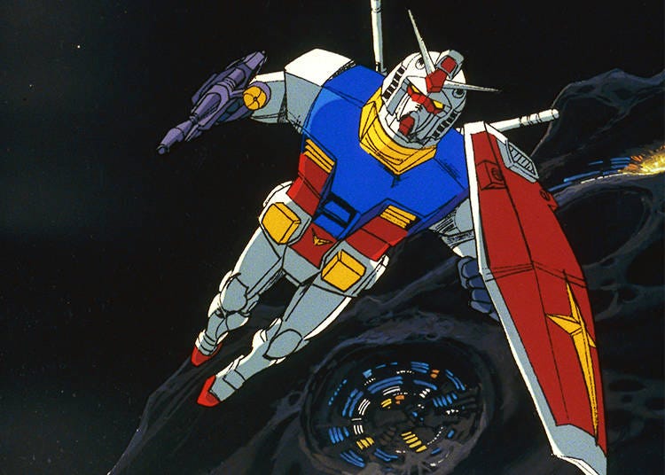 A Studio Riding to the Top, Piloting a Gundam