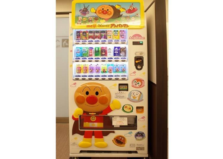 ▲도쿄역에서 찾아낸 호빵맨 자판기
