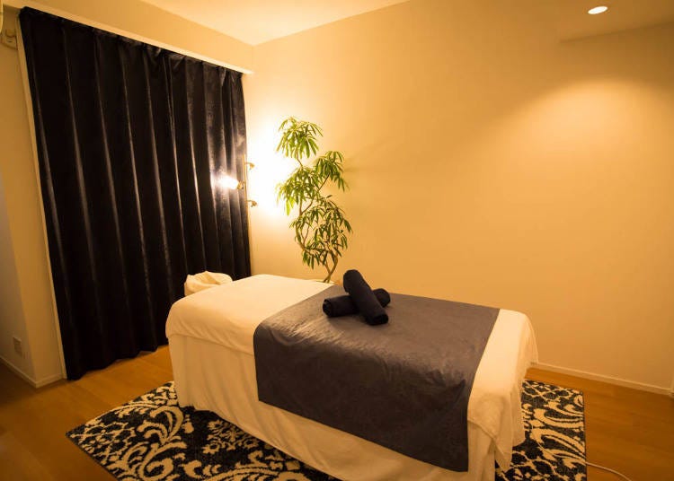 Sense Ginza: Relaxing Massages in a Beautiful Salon