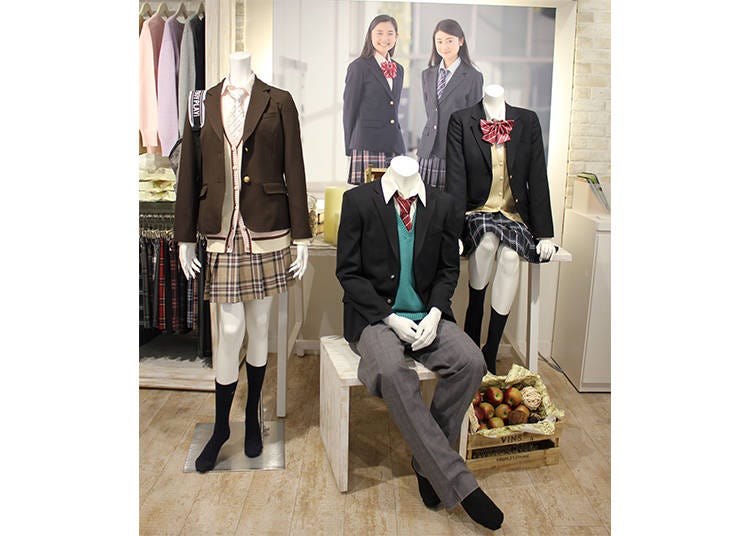 A fashion display at CONOMi