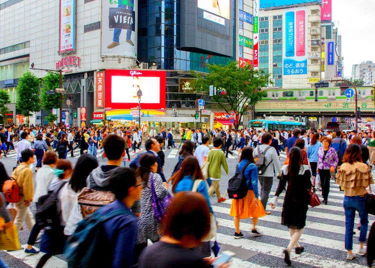 시부야 볼거리 - 도쿄 시부야 스크램블 교차로를 즐기는 10가지 방법!