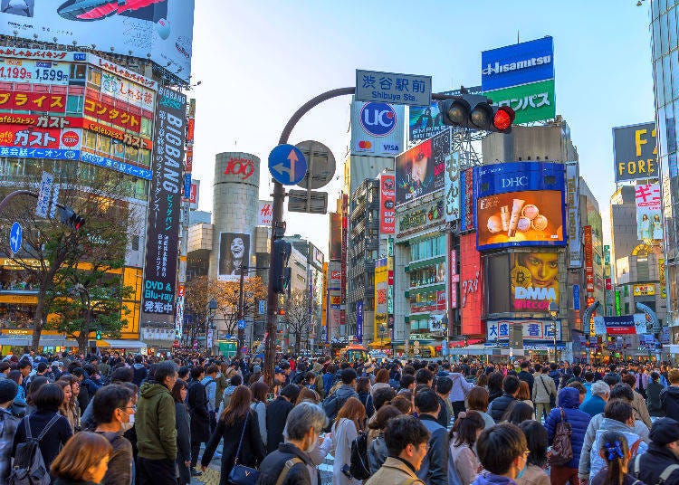 秘密3〉一天有這麼多萬人通過澀谷的全向十字路口啦！