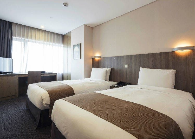 The cost of a hotel room may vary depending on the number of individuals occupying it.