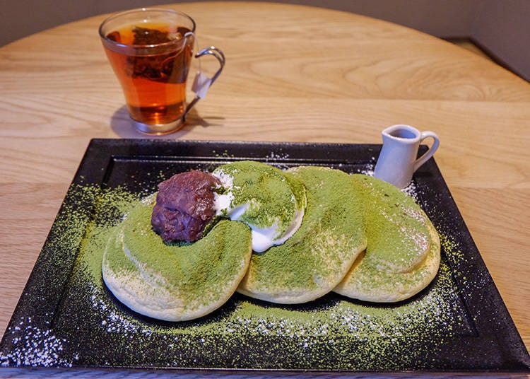 Fluffy Rice Flour Riz◎Pancake - Matcha Pancake