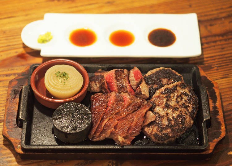 The “Pound-Ya Plate 1 Pound Grill (450g)” for 4,700 yen