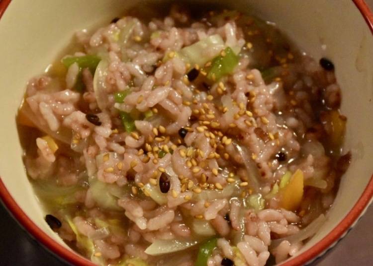 金欠メシ② ヘルシーかつ癖になる味「野菜粥」