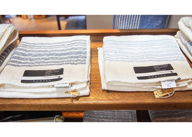 Imabari towels 500 yen