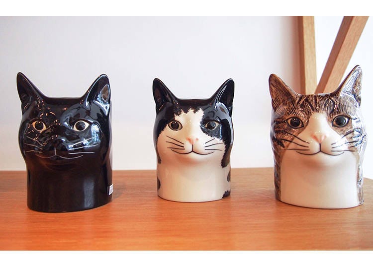 貓奴不可錯過！英國品牌陶瓷貓造型筆筒，2916日圓