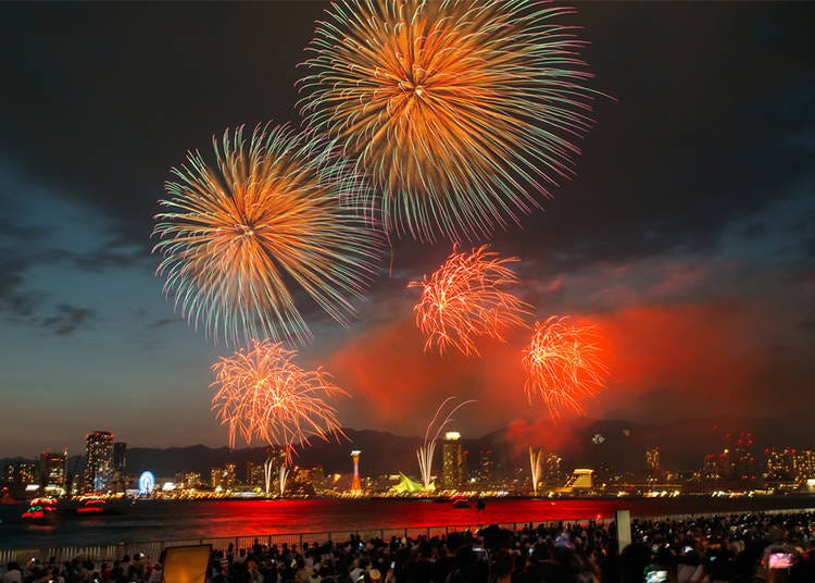 Summer – large-scale fireworks