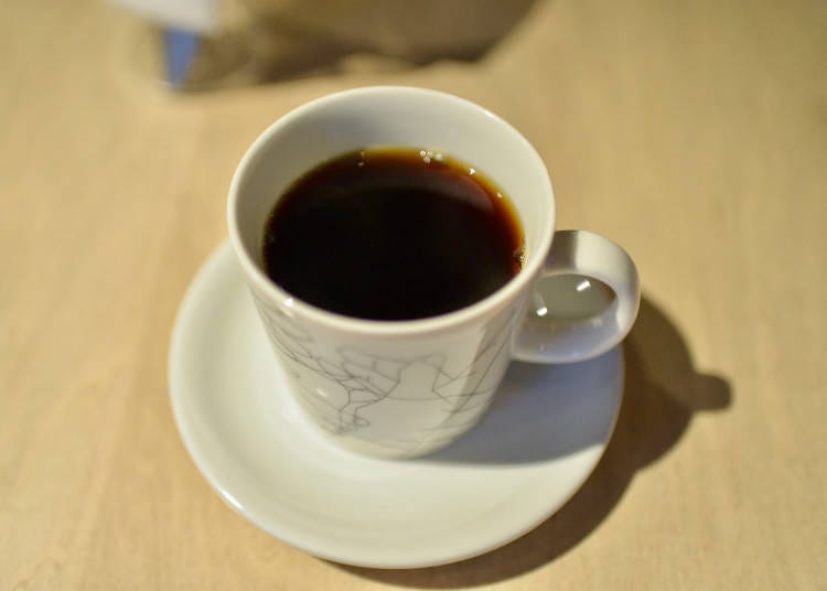 手沖咖啡（淺烘焙豆）500日圓