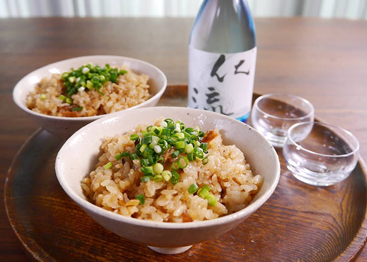 6. Ikameshi, Rice with Squid